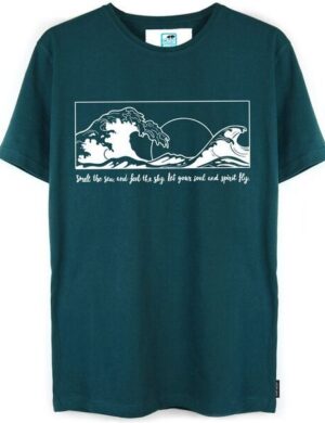 GARY MASH Shirt Welle aus Biobaumwolle