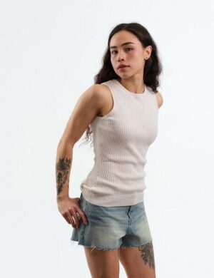 GARY MASH Strick Top Tulia aus Biobaumwoll-Mix