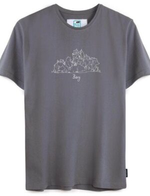 GARY MASH T-Shirt Bärg aus Biobaumwolle