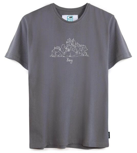 GARY MASH T-Shirt Bärg aus Biobaumwolle GARY MASH T-Shirt Bärg aus Biobaumwolle