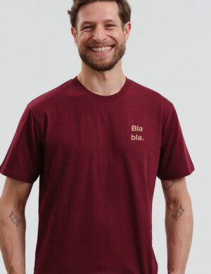 GARY MASH T-Shirt Bla bla. aus Biobaumwolle