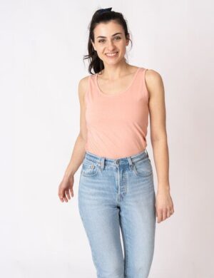 GARY MASH Tanktop Rose aus Biobaumwolle