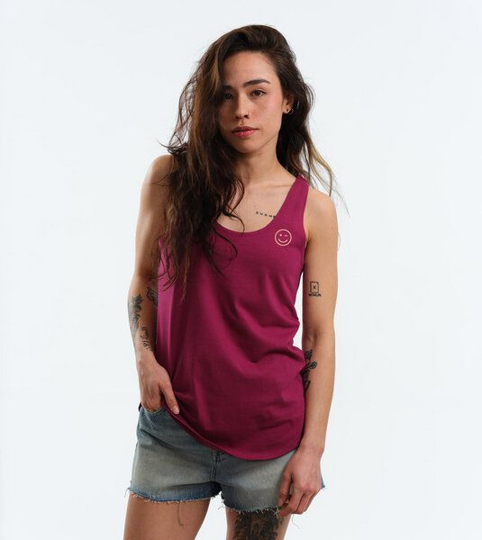 GARY MASH Top Victoria Zwinker-Smiley aus Biobaumwolle GARY MASH Top Victoria Zwinker-Smiley aus Biobaumwolle