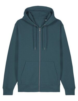 GARY MASH Zipjacke mit Kapuze, Unisex aus Biobaumwolle