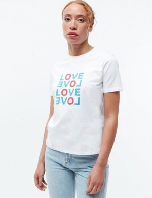 Givn Berlin T-Shirt GBFINE (LOVE) aus Bio-Baumwolle mit Print