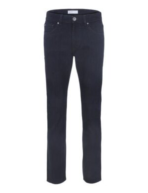 goodsociety Mens Slim Straight Jeans Dark Blue One Wash