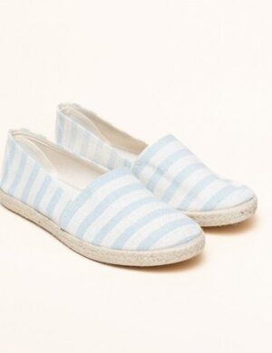 Gottstein Camping Duo Linen-Espadrille aus GRS zertifizierten Leinen für Damen - Nachhaltiger Sommerschuh mit Gummisohle