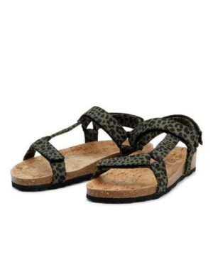 Grand Step Shoes Damen Sandale Levi Animal Seaqual-Material