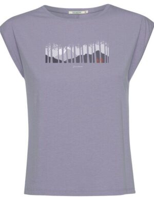 GREENBOMB Print T-Shirt Nature Forest Walk Timid