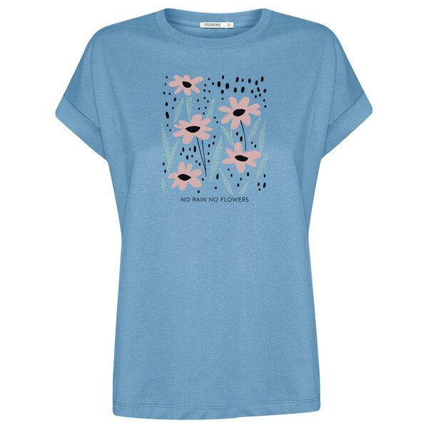 GREENBOMB T-Shirt No Rain Loony Glacier Blue GREENBOMB T-Shirt No Rain Loony Glacier Blue
