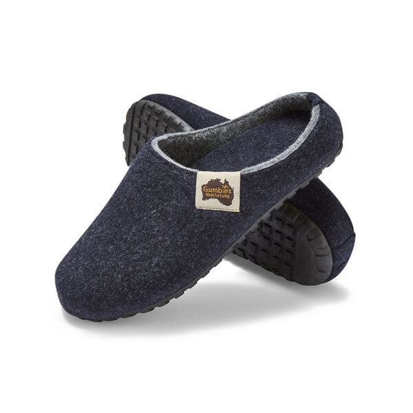 GUMBIES Slipper, Navy-Grey - Hausschuhe für Herren GUMBIES Slipper, Navy-Grey - Hausschuhe für Herren