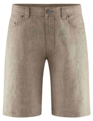 HempAge 5-Pocket Shorts meliert Hanf/Biobaumwolle