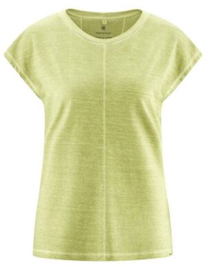 HempAge Ärmelloses Damen-Shirt mit Wascheffekt Hanf/Biobaumwolle