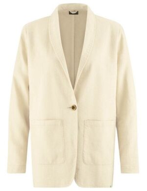 Hempage Damen Blazer Hanf/Bio-Baumwolle