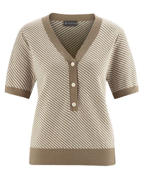HempAge Damen Halbarmpullover Hanf/Biobaumwolle HempAge Damen Halbarmpullover Hanf/Biobaumwolle