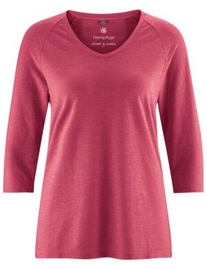 HempAge Damen Raglan-Shirt 3/4 Arm