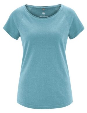 HempAge Damen Raglan T-Shirt Hanf/Biobaumwolle