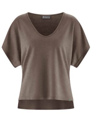 HempAge Damen Slub Jersey T-Shirt Hanf/Biobaumwolle
