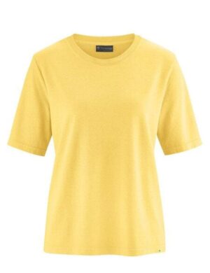Hempage Damen T-Shirt Hanf/Bio-Baumwolle