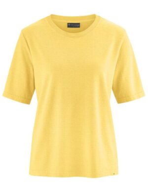 Hempage Damen T-Shirt Hanf/Bio-Baumwolle