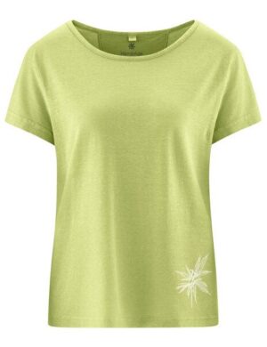 HempAge Damen T-Shirt mit Print Hanf/Biobaumwolle