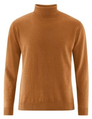 HempAge Feiner Rollkragenpullover Hanf/Biobaumwolle