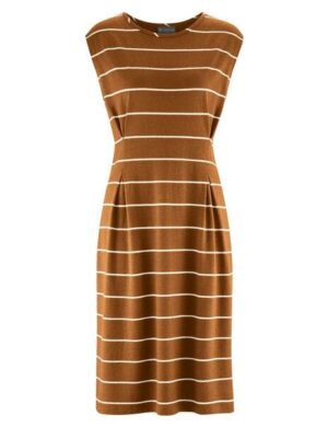 HempAge Gestreiftes Kleid Hanf/Biobaumwolle