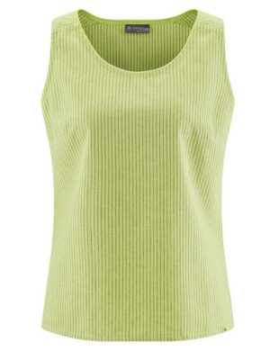 HempAge gestreiftes Tanktop Hanf/Biobaumwolle