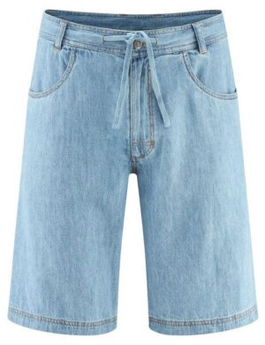 HempAge Herren Bermuda Denim Hanf/Biobaumwolle