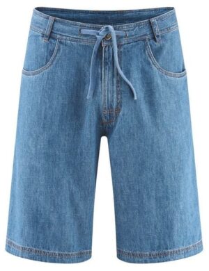 HempAge Herren Bermuda Denim Hanf/Biobaumwolle