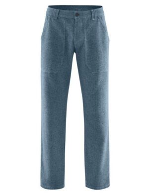 HempAge Herren Hose Pepita Hanf/Biobaumwolle