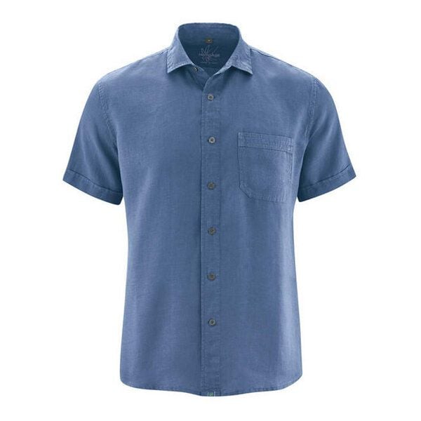 HempAge Herren Kurzarm-Hemd HempAge Herren Kurzarm-Hemd