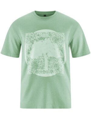 HempAge Herren T-Shirt mit Print Hanf/Biobaumwolle