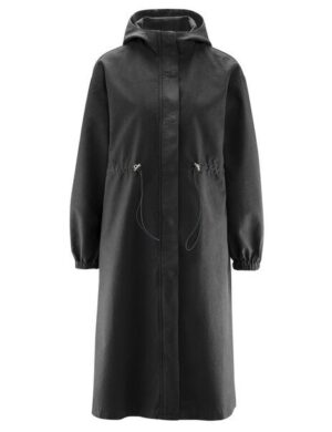 HempAge Kapuzenmantel Hanf/Biobaumwolle