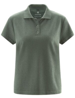 HempAge Klassisches Damen-Poloshirt Hanf/Biobaumwolle