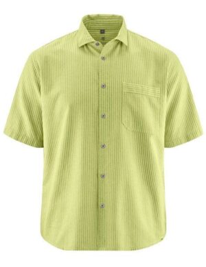 HempAge Kurzarmhemd Herren Hanf/Biobaumwolle