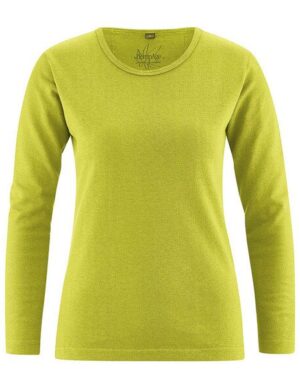 HempAge Langarmshirt Basic Hanf/Biobaumwolle HempAge Langarmshirt Basic Hanf/Biobaumwolle