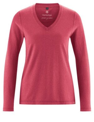 HempAge Langarmshirt Damen Hanf/Biobaumwolle