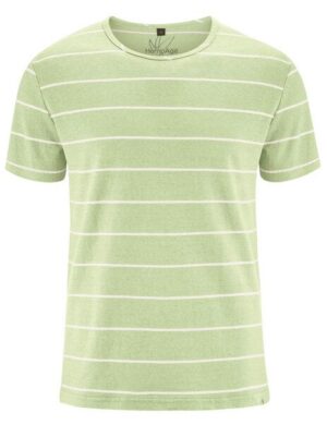 HempAge Streifen T-Shirt Herren Hanf/Biobaumwolle