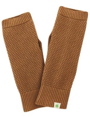 HempAge Wärmende Stulpen Hanf/Biobaumwolle