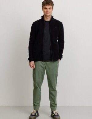 Herren Fleece Hoodie Jacke aus Bio-Baumwolle - BUXUS - recolution