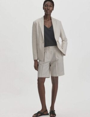 hessnatur Bermuda Relaxed aus Leinen mit reiner Bio-Baumwolle