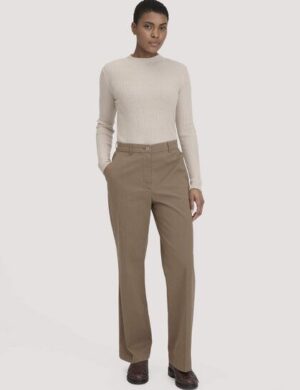 hessnatur Hose Straight Leg Relaxed aus Bio-Baumwolle