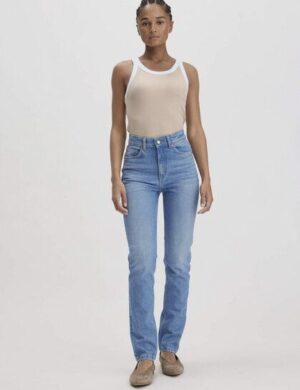 hessnatur Jeans LINN Slim High Rise aus softem Bio-Denim