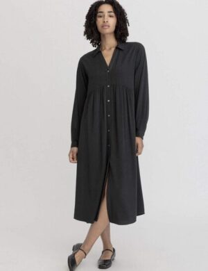 hessnatur Kleid Midi Relaxed aus LENZING ECOVERO