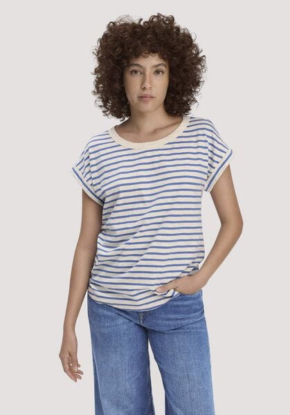 hessnatur Light Slub Streifen T-Shirt Relaxed aus reiner Bio-Baumwolle hessnatur Light Slub Streifen T-Shirt Relaxed aus reiner Bio-Baumwolle