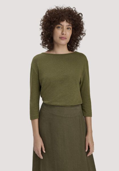 hessnatur Longsleeve Relaxed aus Leinen mit reiner Bio-Baumwolle hessnatur Longsleeve Relaxed aus Leinen mit reiner Bio-Baumwolle