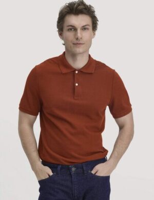 hessnatur Piqué Polo Regular aus reiner Bio-Baumwolle