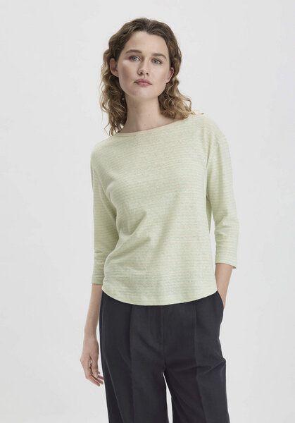 hessnatur Streifen Longsleeve Relaxed aus Leinen mit reiner Bio-Baumwolle hessnatur Streifen Longsleeve Relaxed aus Leinen mit reiner Bio-Baumwolle