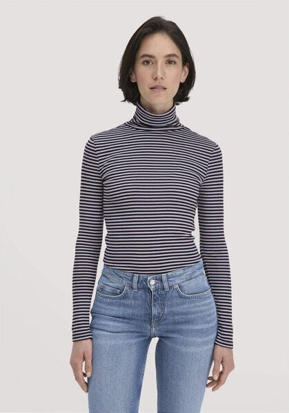 hessnatur Streifen Softrib Longsleeve Fitted aus Bio-Baumwolle und Modal hessnatur Streifen Softrib Longsleeve Fitted aus Bio-Baumwolle und Modal
